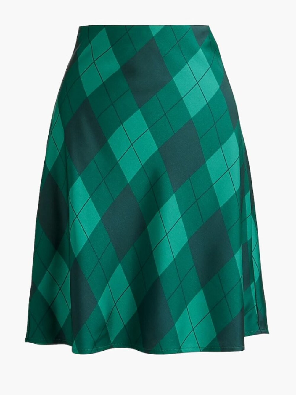 NWT J. Crew  Mini bias-cut slip skirt